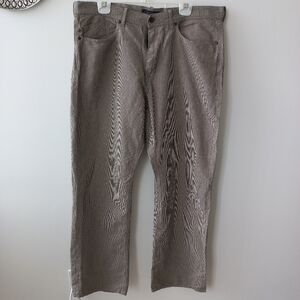 Banana Republic Men's Tan Striped Pants Size 36/32 US